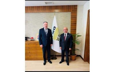 Sayın TMO Genel Müdürümüz Ahmet Bey’i makamında ziyaret ettim