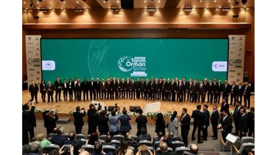 Tarım ve Orman Bakanımız Sayın İbrahim Yumaklı'nın teşrifleriyle, Bakanlığımız tarafından düzenlenen IV. Tarım Orman Şûrası'na katılım sağladık.